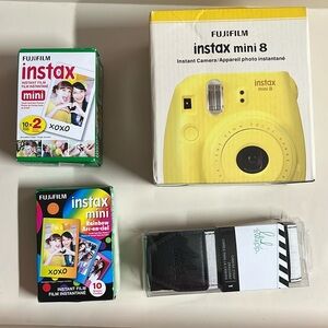 Fuji instax instant camera